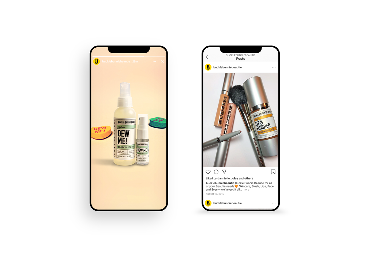 Buckle Bunnie Beautie<br>Branding; Identity; Packaging