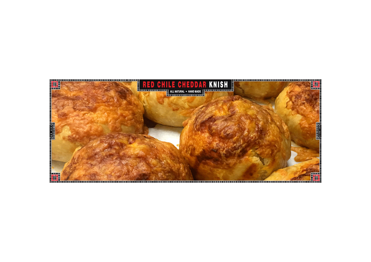 Shimon's Knishery & Bakery<br>Graphic Identity Design; Labelling and Collateral Design