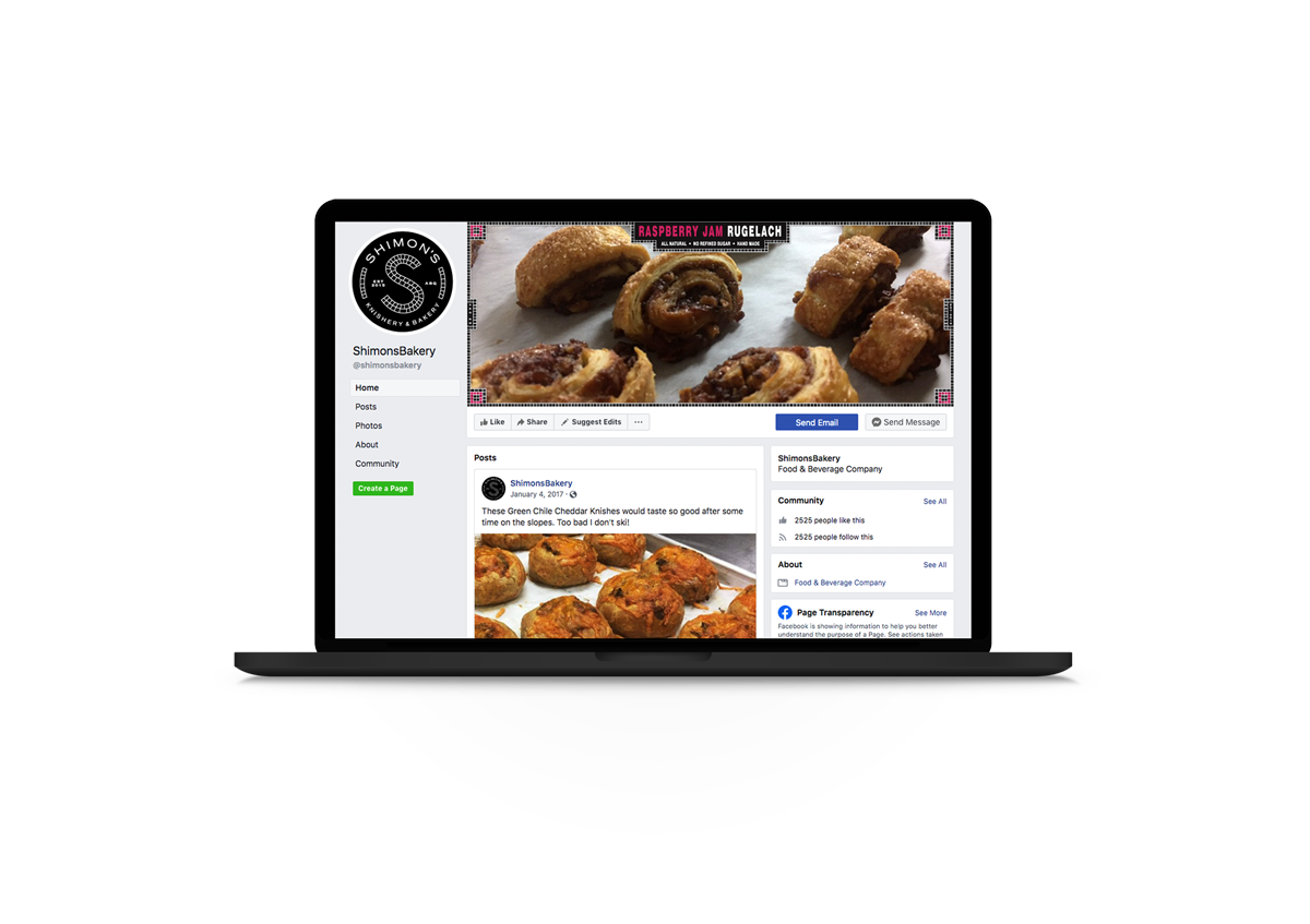 Shimon's Knishery & Bakery<br>Graphic Identity Design; Labelling and Collateral Design