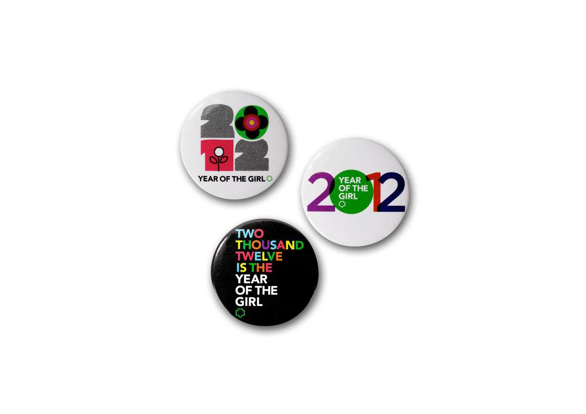 GIRL SCOUTS 52ND NATIONAL CONVENTION<br><br>Just a few expressions of the Year of the Girl campaign graphic system.