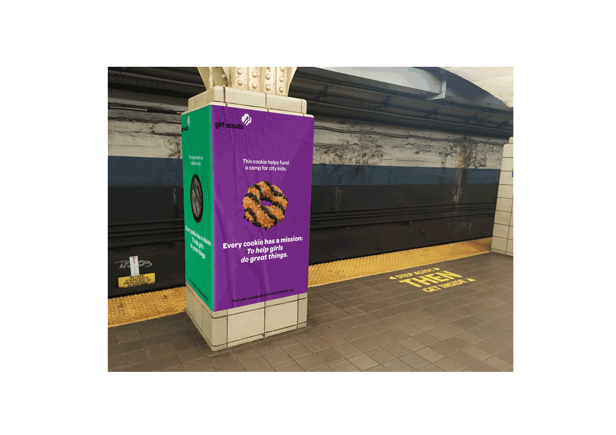 GIRL SCOUTS COOKIE CAMPAIGN <br><br>The campaign’s intent is to tell the story that directly connects all the amazing things Girl Scouts are doing to the cookies. One of the learnings as I set to work on Girl Scouts is that there existed a lot of skepticism over the purpose of the cookie sales. This campaign addressed that head-on.