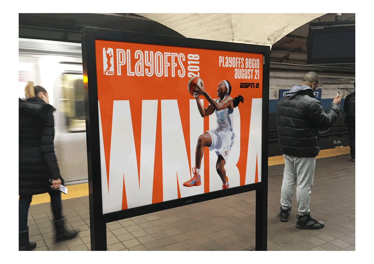 2018 PLAYOFFS MARKETING COLLATERAL<br><br>I designed a system of ads used in both digital and print advertising, easily adaptable to various team markets.