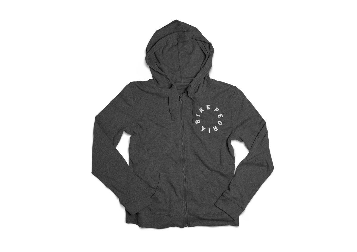 Bike Peoria<br>Graphic Identity Refresh; Collateral and Merchandise Design<br>Creative Direction; Graphic Design